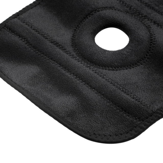 Rodillera abierta para rótula, rodillera de neopreno transpirable ajustable para aliviar el dolor en las articulaciones de la artritis
