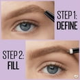 thumbnail image 5 of Maybelline Express Brow 2-In-1 Pencil and Powder Eyebrow Makeup. Medium Brown, 5 of 8