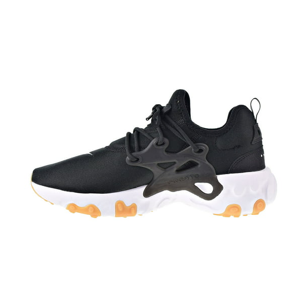 Nike React Presto Shoes Black-White-Gum Light av2605-007 - Walmart.com