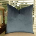thumbnail image 1 of Thomas Collection Solid Dark Blue Luxury Throw Pillow - 15003, 1 of 5