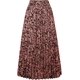 thumbnail image 1 of Vestido de gasa con estampado de leopardo plisado y cintura alta para mujer RUSTY XS RUSTY XS Xishao ropa, 1 of 2