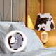 thumbnail image 2 of Lámpara de peluche patrón creativo lámpara cubierta lámpara de mesa lámpara de noche sombra, 2 of 5
