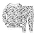 thumbnail image 2 of YUEHUA Colorable Pajamas for Kids DIY Easter Outfits 2 Piece Girl Boys Coloring Preppy Clothes with Hand Painted, 2 of 3