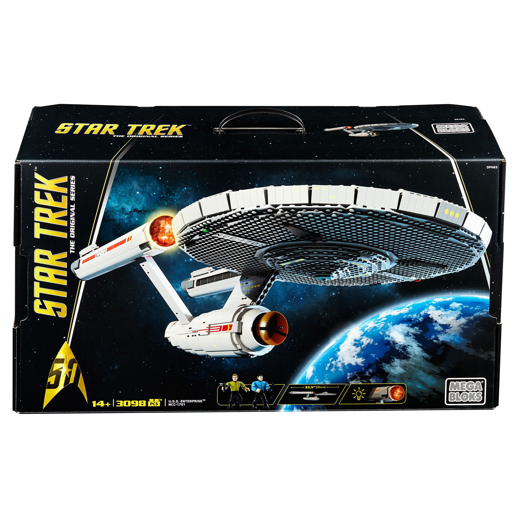 Mega Bloks Star Trek Uss Enterprise Ncc 1701 Walmartcom