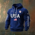 thumbnail image 2 of Mens 250 Anniversary Usa Shirt 250 Years American Hoodie 250 Anniversary Usa Sweatshirts American Flag Plus Size Pullover, 2 of 4