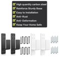 thumbnail image 5 of Door Barricade Brackets,2 Pack Drop Open Bar Holder for Home Security, 5 of 5