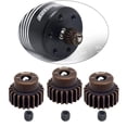 thumbnail image 3 of Kit de 3 piñones para motor RC 1/10 (15T/17T/19T/21T/22T/25T, eje de 3,175 mm). Incluye piezas para motor brushless., 3 of 9
