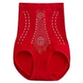 thumbnail image 2 of Women Unique Fiber Negative-Ion Panty High Waist Traceless Body Shaper Underwear, 2 of 3