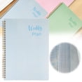 thumbnail image 2 of Planner Undated, to Do List Notebook with Schedule Calendars Meal, Spiral Notebook for Work & Note Taking Composition Book Notes Journals for Work Schools Note Taking Business Office Supplies, Blue, 2 of 8