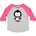 thumbnail image 3 of Inktastic Hockey Christmas Penguin Boys or Girls Toddler T-Shirt, 3 of 5