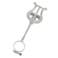 thumbnail image 1 of RUNROTOO 1Pc Clarinet Music Score Clip Silver Iron Sheet Music Holder Easy to Use Instrument Accessory, 1 of 8
