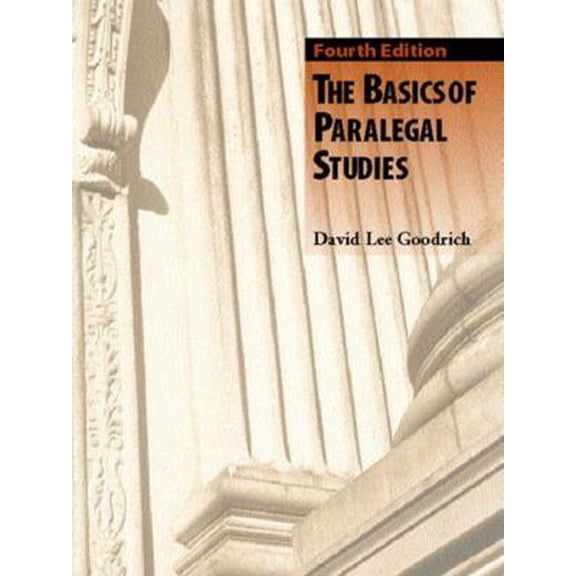 Pre-Owned Basics of Paralegal Studies, The (Paperback) 0131121464 9780131121461