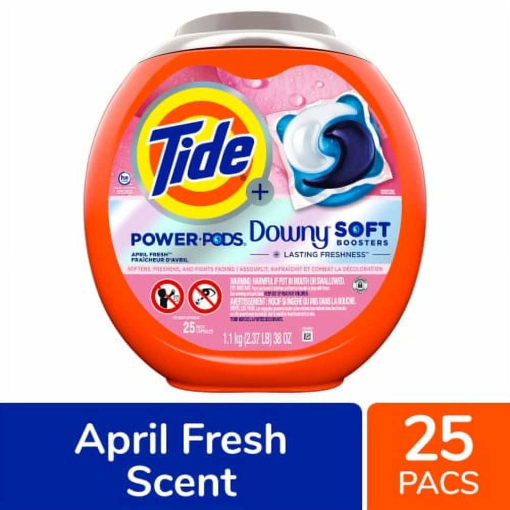 【12月スーパーSALE 15%OFF】 Tide Pods with Downy, Detergent, Scent April Fresh Count 104 - Walmart.com 洗濯洗剤