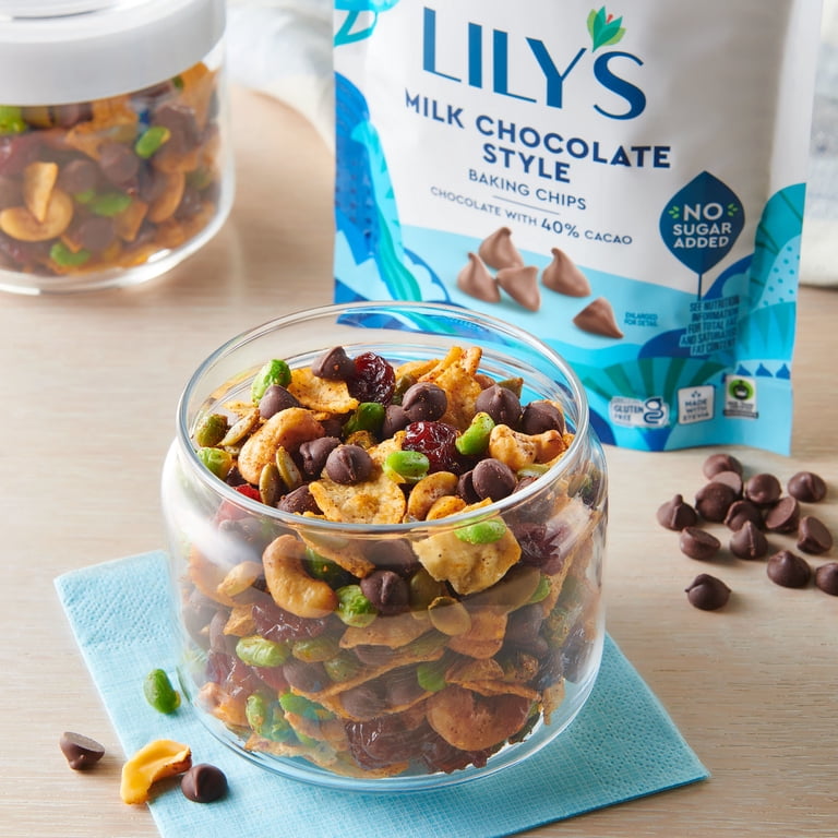 【あいす】マルコ　シルククリエイトスリム　40g×49袋 Lily's Milk Chocolate No Sugar Added, Gluten Free Baking Chips, 7