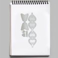 thumbnail image 5 of Metal stencil with bow, scrapbooking, album, paper, card, template, embossing, decoration, 5 of 5