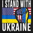 thumbnail image 3 of CafePress - I Stand With Ukraine Flag American Flag Su T Shirt - Womens Tri-blend T-Shirt, 3 of 4