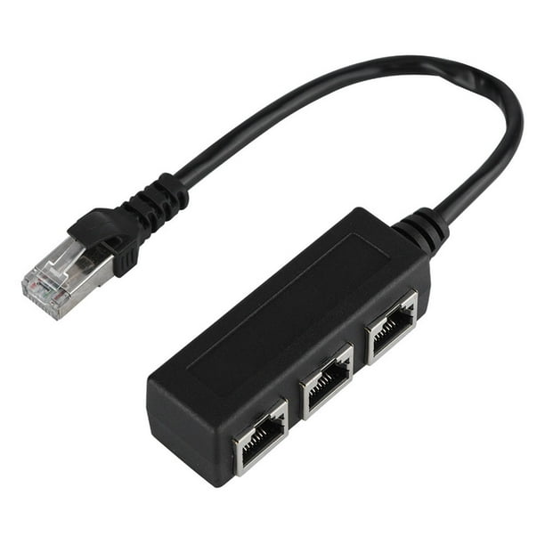 axGear Câble Ethernet répartiteur réseau 1 à 2 adaptateur Y RJ45