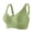 Green, variant on Bralette for Women Wireless Seamless Casual Underwear for Daily Solid Color Push Up Support Bras with Removable Pads,36A,Coffee