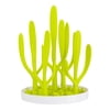 Boon Sprig Space-Saving Countertop Drying Rack, Holds Up to 8 Baby Bottles, Green
