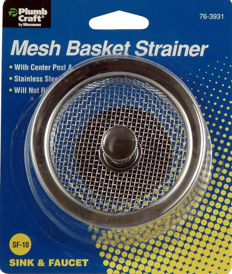 Plumb Craft Waxman 7639310n 3-1/2' Mesh Strainer Basket