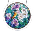 thumbnail image 2 of Honmine Acrylic Puzzle Suncatcher Window Hanging, 83 Pieces 7.4 Inch Stained Glass Puzzle, Garden Decoration For Women Men Mom Birthday Gift, Home Decor, 2 of 7