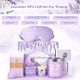thumbnail image 2 of Cesta de regalo de spa GiftPeak Lavender para mujer con taza aislante, 2 of 7