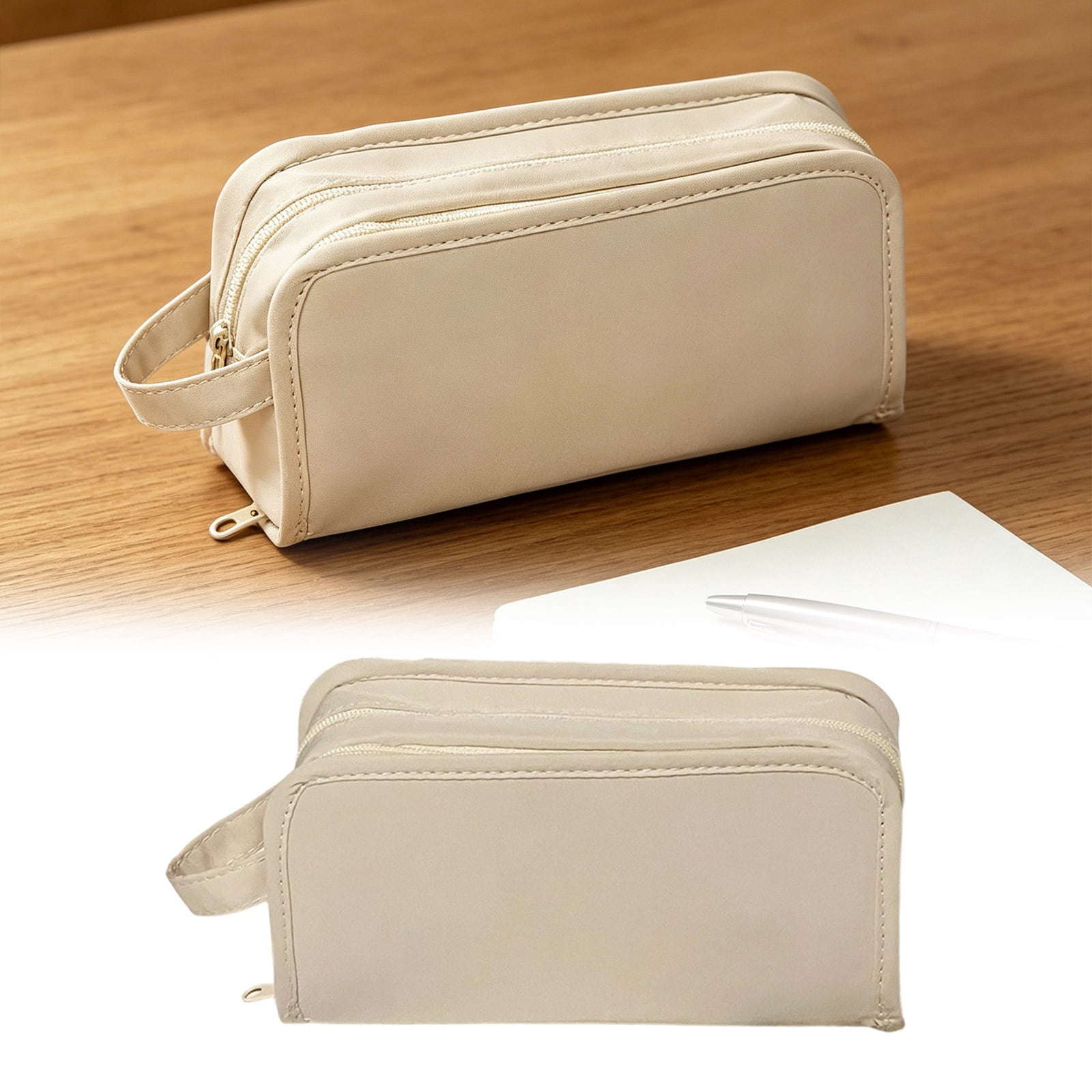 ZMKIAG High Capacity Pencil Pouch with Compartments & Multiple Pockets – Large Pencil Bag with Sturdy Zipper – Cute Pencil Case Organizer for Students
