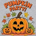 thumbnail image 3 of CafePress - Pumpkin Party Design – Halloween Fun Women's Baseball T Shirt - Womens Baseball Tee, 3 of 4