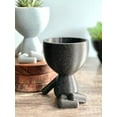 thumbnail image 7 of Little People Planter  Crossed Legs Planter, Gift Idea, tea, coffee and plants lovers, Bar Decor, Table Decor, Plant Gift Idea, Cute Succulent Planter Marbel, 7 of 7