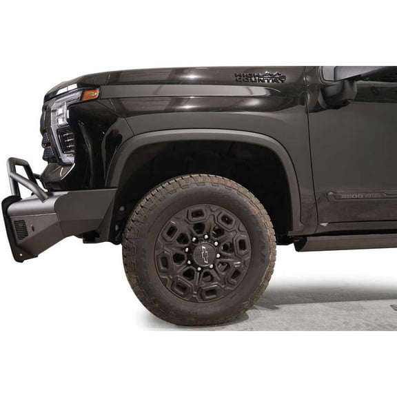 24C SILVERADO 2500/3500 HD BLACK STEEL ELITE FRONT BUMPER W/ PRERUNNER