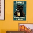 thumbnail image 4 of Placa Letrero de Metal Cgtredaw Con Gato Y Retro para Bar Pub Y club, 4 of 9