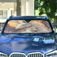 thumbnail image 4 of Qxltty Unicorn Family Car Windshield Sunshades Foldable UV Rays Sun Visor Protector Keep Your Vehicle Cool 53×23.5in, 4 of 8