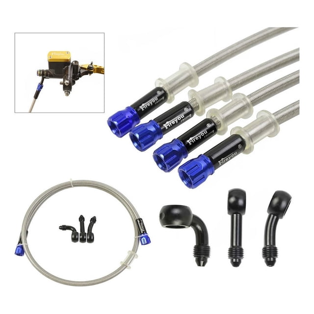 Lineas Manguera Freno Acerada Moto Atv Italika Chopper