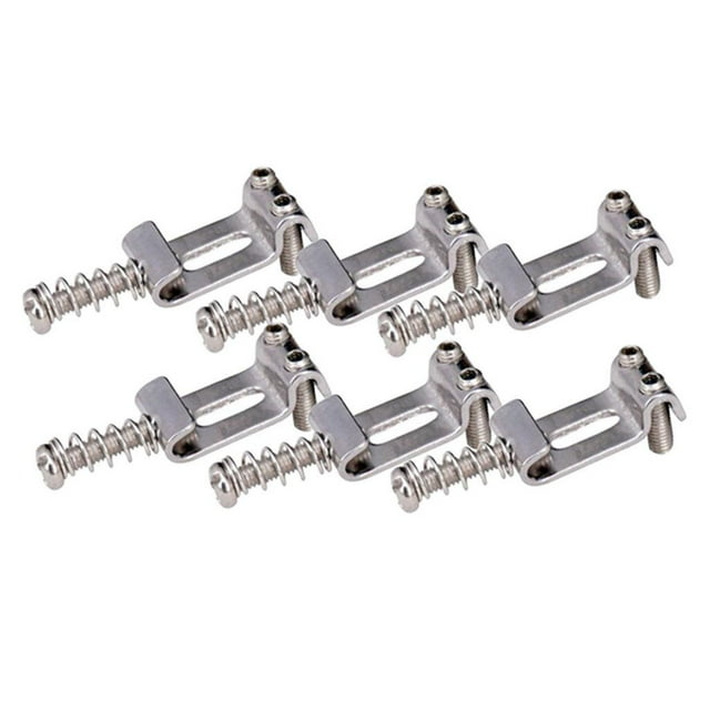 Paquete de 6 Puentes de Sil de de Guitarra con Lve para Reempzo de Guitarra Yuyangstore Puente de silla de guitarra