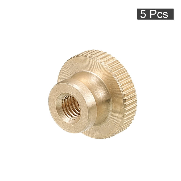 M3 Lock Nut Aazon.co: Uxcell Knurled Thub Nuts, 4Pcs 6x1 304 Stainless Steel Round Knobs Fasteners For M6 Coupling Nut