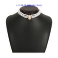 thumbnail image 6 of Hyasfey Retro Palace Style Multi Layer Faux Pearls Choker Necklace Elegant Simple Statement Bridal Necklace Wedding Party Jewelry Gift, 6 of 8