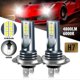 thumbnail image 2 of 60000lm Super Bright 6000k White 4xh7 Led Headlight Bulb Kit High Low Beam 220w, 2 of 4