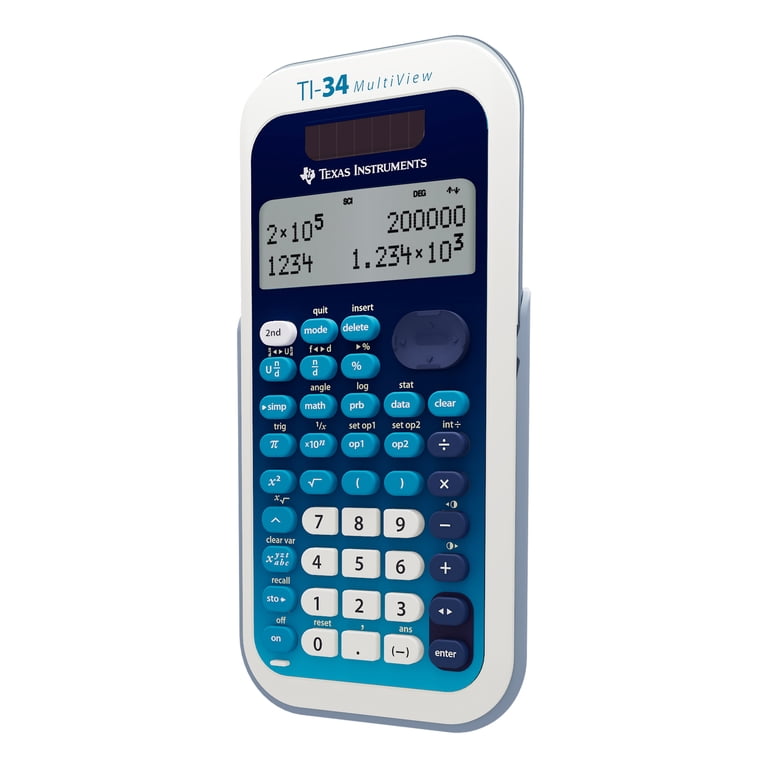 Texas Instruments TI-34 MultiView Scientific Calculator, 16-Digit