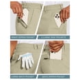 thumbnail image 7 of PULI Men’s Golf Dress Shorts Flat Front 7" Lightweight Quick-Dry Hybrid Chino Shorts with Pockets, 7 of 7