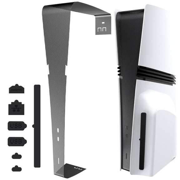 PS5 Pro 8-in-1 Dust Protection Kit - Anti-Dust Mesh Covers & Silicone Dust Plugs for Console Ports, Disc Drive & Vents | PS5 Pro Accessories