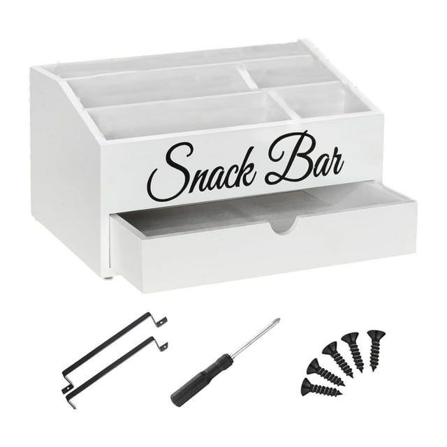 Lipstore Coffee Pod Holder Countertop Coffee Station Organizer for Party Kitchen Cafe Large