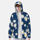 thumbnail image 2 of Fotbe Daisies Flowers Chaqueta con Protección Solar UPF 50+ para Hombre y Mujer, Camisa con Capucha y Bolsillos-Large, 2 of 7