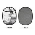 thumbnail image 2 of Sikiie Cute Cat Meadow Sketch Silicone Pot Holders, Oven Mitts Heat Resistant Hot Pads, Non Slip Pot Holder for Kitchen Baking and Cooking 9.4 x 7.5 Inches, 2 of 7