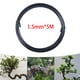 thumbnail image 1 of Bonsai Wire 5M 10M para verduras, flores, árboles, plantas, , entrenador, aluminio 30 mm x 5 m Cola Alambre de bonsái, 1 of 8