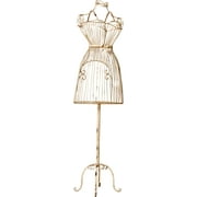 A&B Home Metal Mannequin Display, Cream