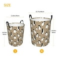 thumbnail image 3 of Picia Lovely Penguin Large Laundry Basket, Waterproof, Freestanding Laundry Hamper, Collapsible Tall Clothes Hamper with Extended Handles-Medium, 3 of 8