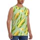 thumbnail image 2 of Balery Fresh Sweet Corn Camisetas sin mangas para hombre, absorbe la humedad y protege contra el mal olor.-Large, 2 of 7