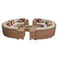 thumbnail image 2 of TK Classics LAGUNA-11b-GREY 252 ft. Laguna 11 Piece Outdoor Wicker Patio Furniture Set, Grey, 2 of 3