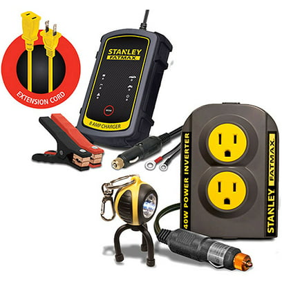 Stanley ‘FatMax’ Power Inverter & Battery Charger Bundle