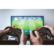 Ematic Nintendo Switch Wired Controller ، أسود + أحمر - NSWC012W